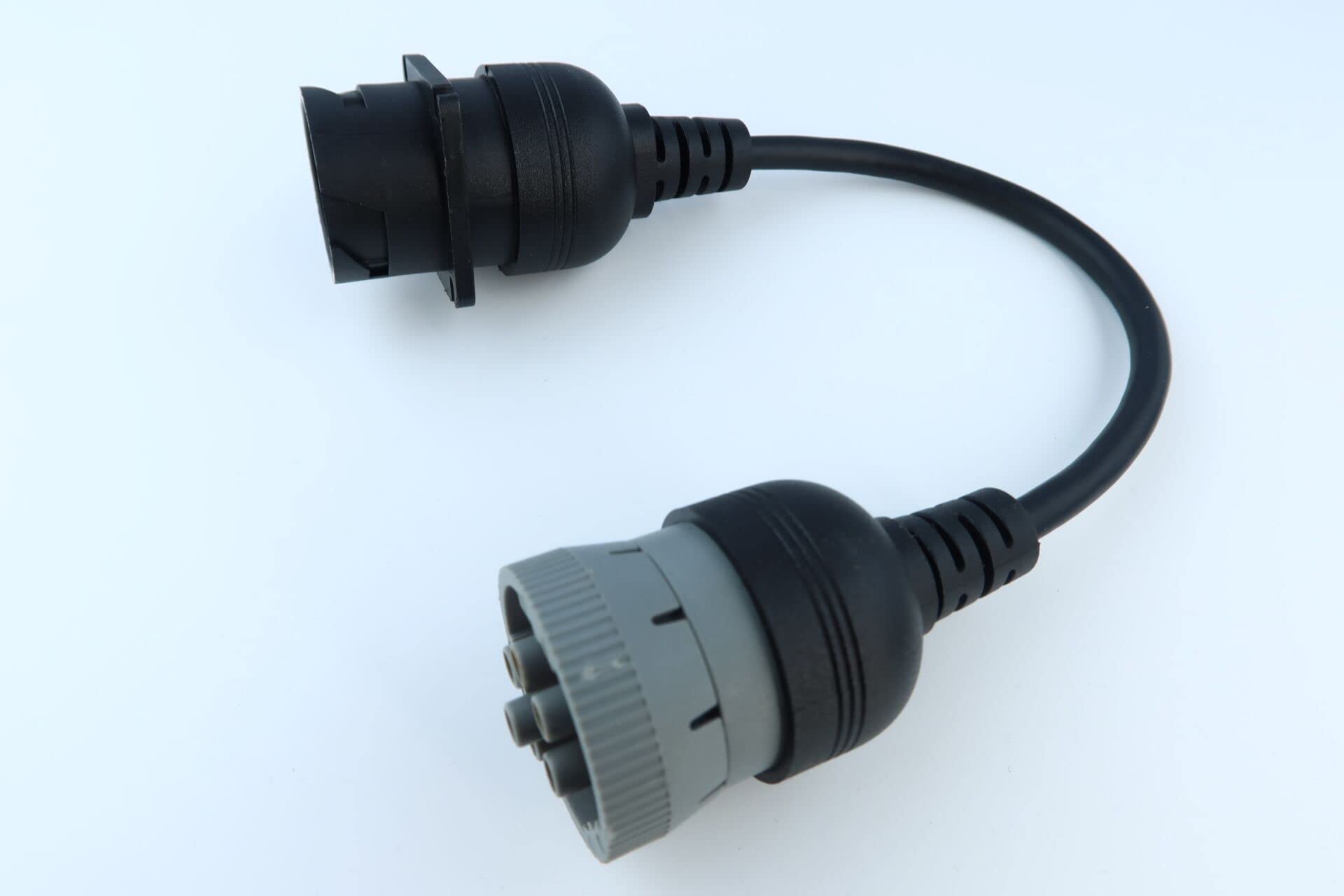 6 Pin Gray To 9 Pin Black OR Green Adapter J1708/J1939 ELD EOBR Install Cable - Foto 5