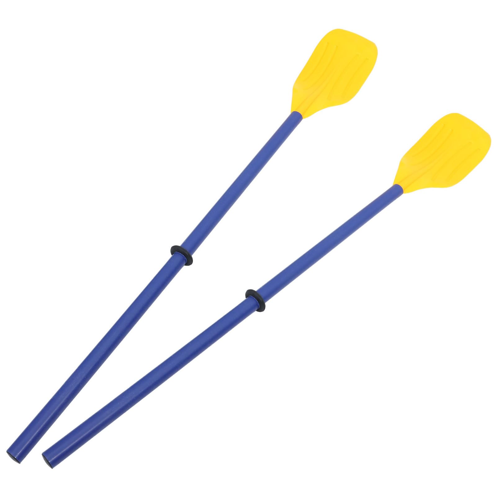 BESPORTBLE Coppia di Pagaie Pieghevoli da Kayak in Plastica ABS Staccabili | Impugnatura Antiscivolo, Superficie Antiscivolo, Leggere, Facili da Usare, per Fiume, Rafting e Canoa