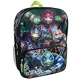 Teenage Mutant Ninja Turtles Backpack 2014 Movie - green and black