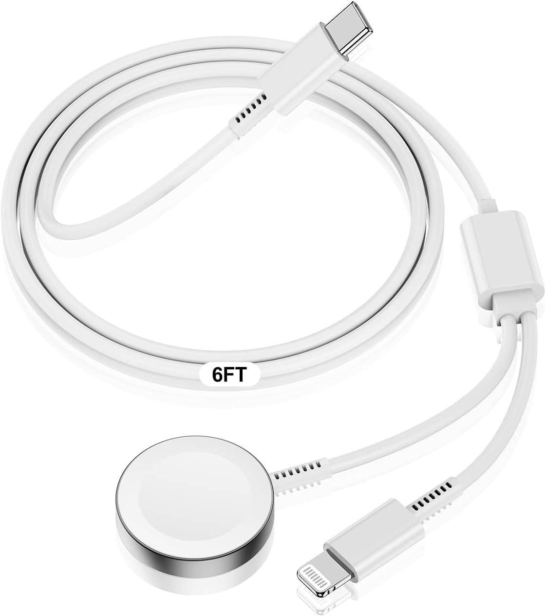 for Apple Watch Charger Cable USB C, [MFi Certified