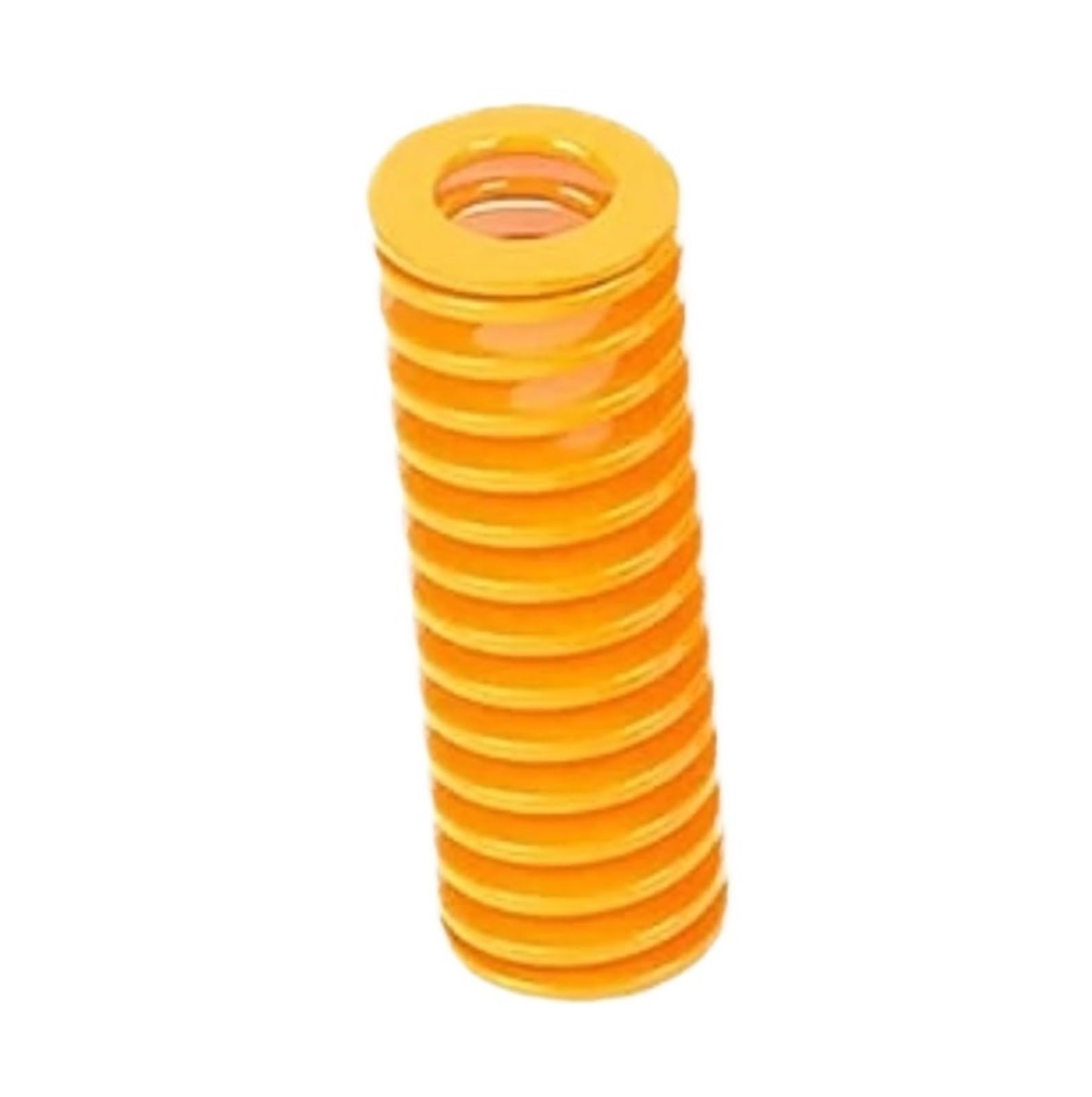 2 szt. Forma matrycowa Sprężyna spiralna Tłoczenie Kompresja OD 18 mm ID 9 Długość 20-100 Żółty(40mm)