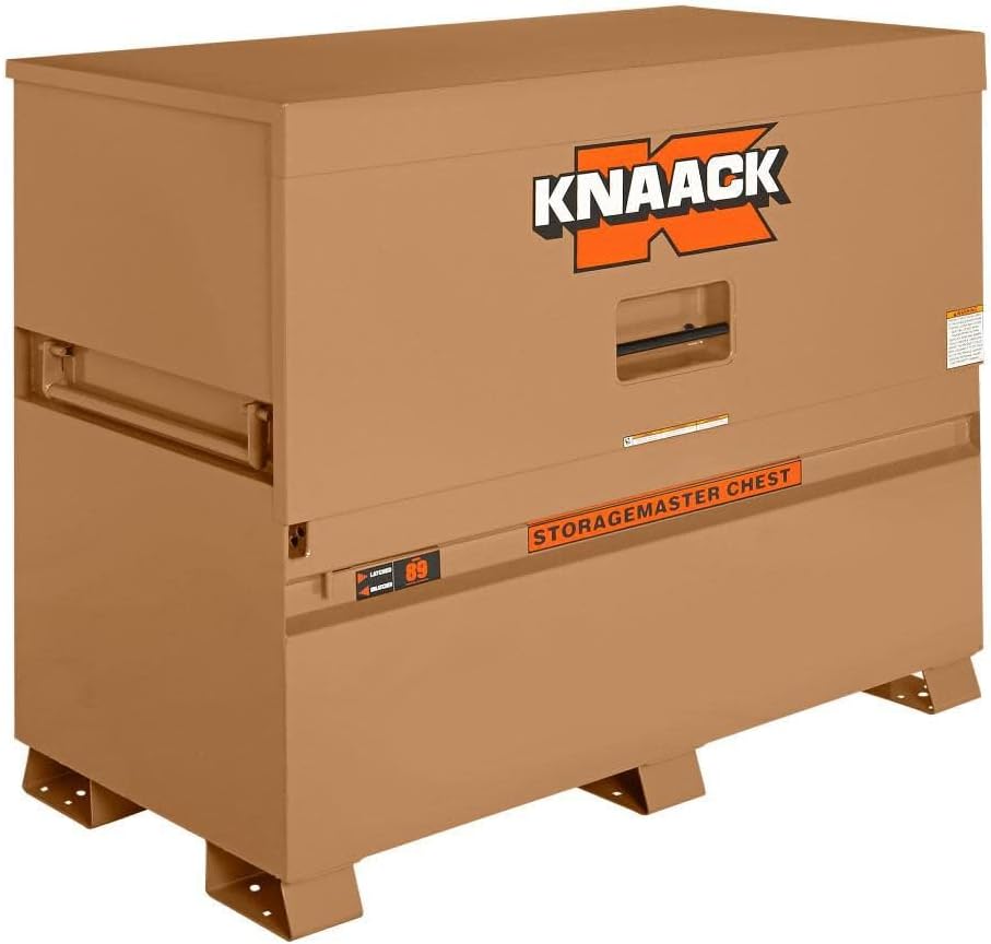 Knaack, 89, Jobsite Piano Box, 60" W x 30" D x 46" H, Tan