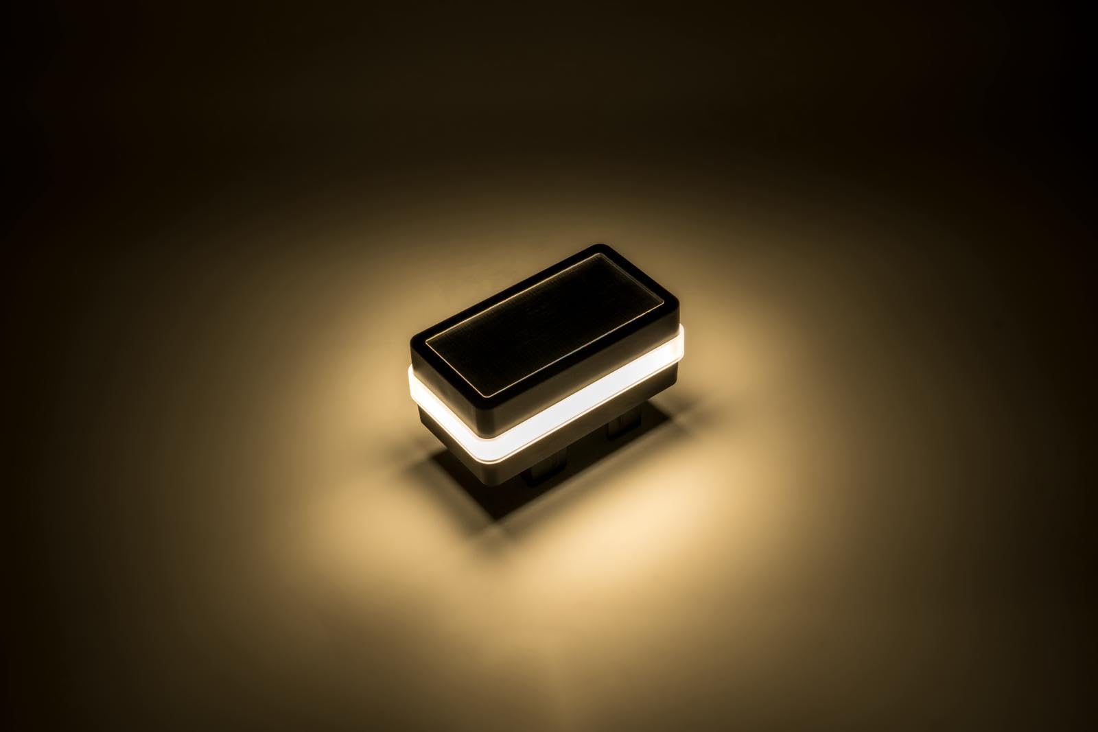 LED Solar-Pfostenkappe KAPPA (Weiß)