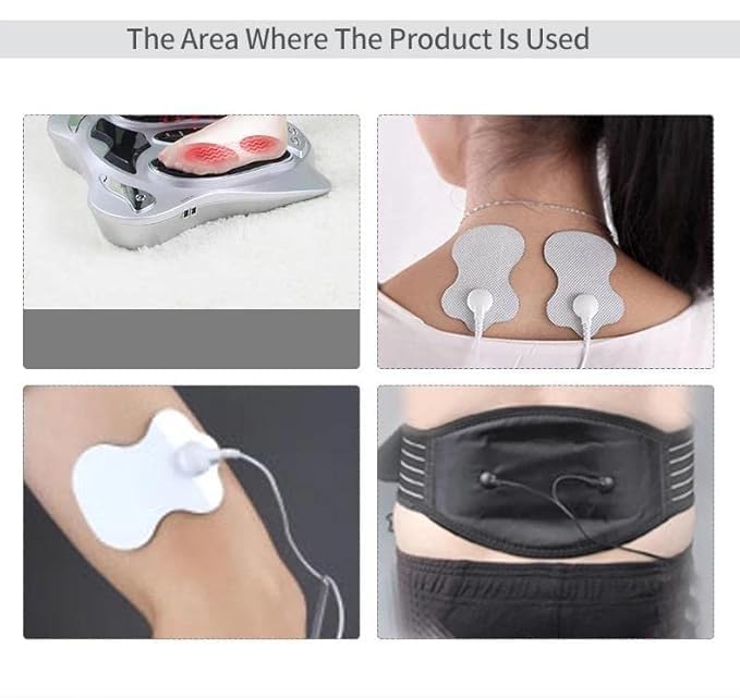 Electromagnetic wave massage device, infrared physical therapy machine, 99 intensity level, 25 massage mode, full body pen relief, silver Electromagnetic wave massage device, infrared physical therapy machine, 99 intensity level, 25 massage mode, full body pen relief, silver