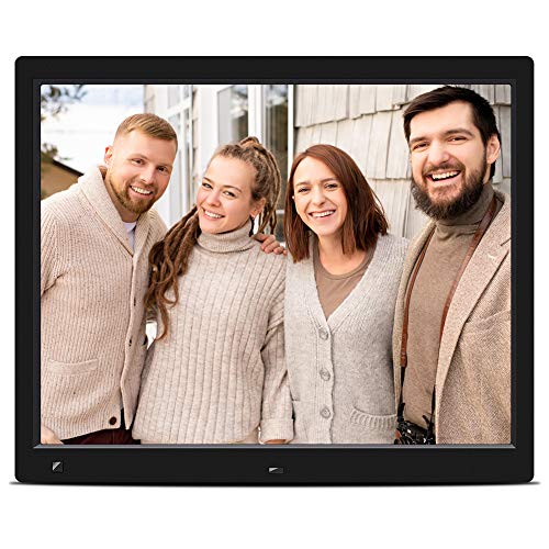 Digital Picture Frame, Jimwey 15.6 Inch Full HD IPS Screen Digital Photo Frame