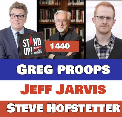 1440 Greg Proops, Steve Hofstetter and Jeff Jarvis on Jimmy Kimmel Firing Podcast Por arte de portada
