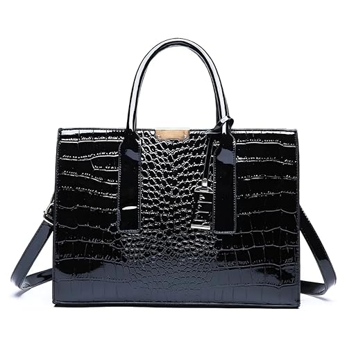 Women's Luxury PU Leather Handbag – Elegant Shoulder & Top Handle Tote, Crossbody Purse for Work, Travel & Shopping