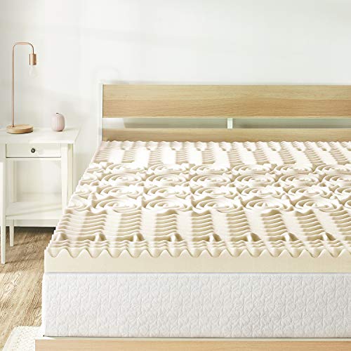 Image of Best Price Mattress Queen 3 Inch 5-Zone Memory Foam Bed Topper with Copper Infused