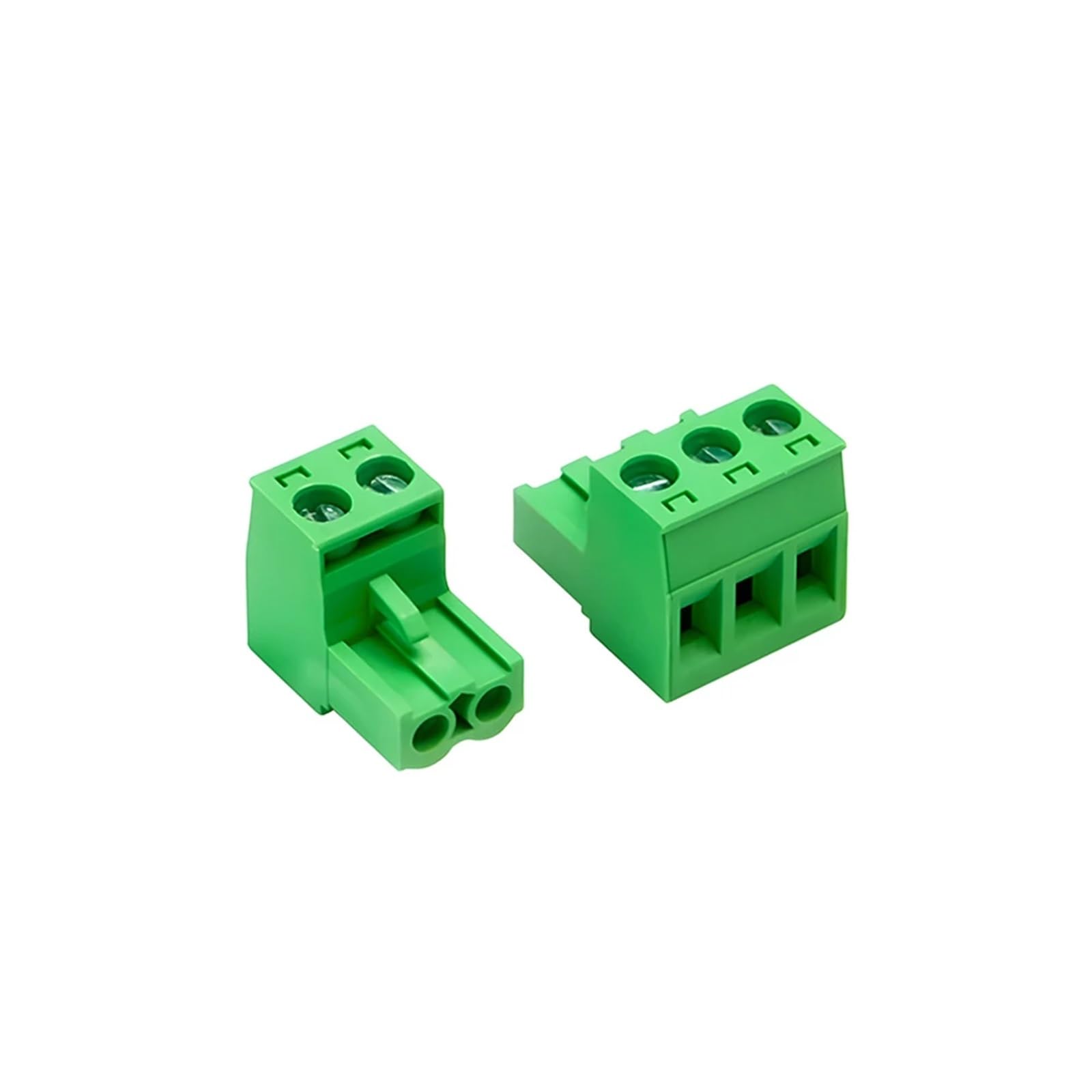 Lot de 10 borniers à vis mâles 2EDGK 5,08 mm for PCB, 2P, 3P, 4P, 5P, 6P, 7P, 8P, 9P, 10P(Male Connector 7P)
