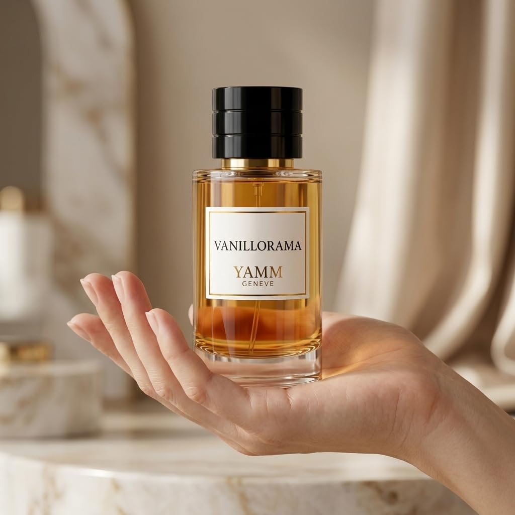 Vanillorama | Extrait de Parfum 50 ml | Profumo Unisex per Donna e Uomo | Vaniglia Bourbon, Rum e Cacao | Note Gourmand, Ambrate e Speziate | Lusso e Lunga Durata