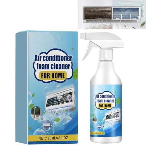 Spray Nettoyant pour Climatiseur Domestique,Spray Mousse Nettoyant pour Climatisation,Nettoyant Moussant pour Climatisation,Multifonctionnel Spray Nettoyant pour Climatiseur,Air Conditioner Cleaner