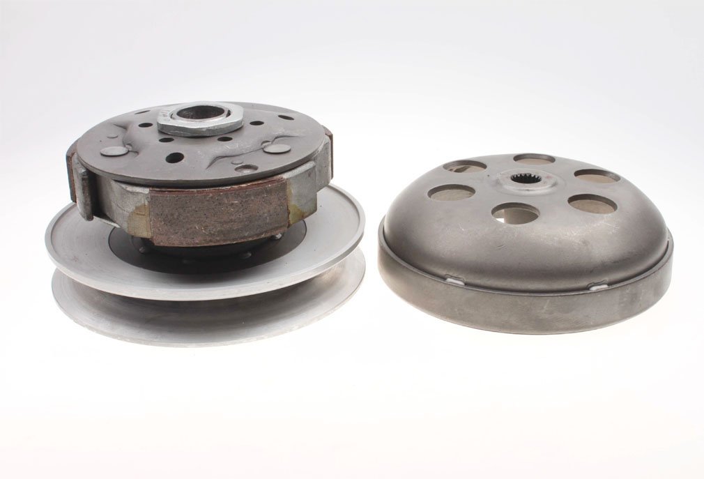 GOOFIT Il Gruppo Frizione è Adatto per la puleggia ausiliaria del Motore Sostituzione per Helix CN250 Elite CH250 Baja Hammerhead 250 raffreddato ad Acqua