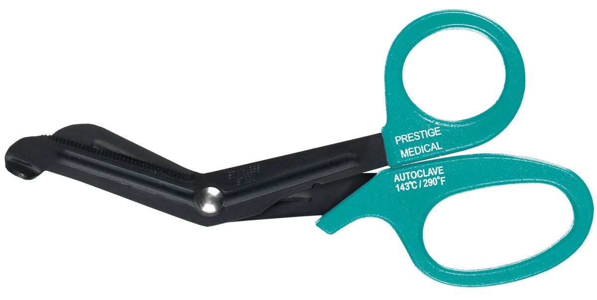 Prestige Medical 5.5" Premium Flouride Scissor, Teal