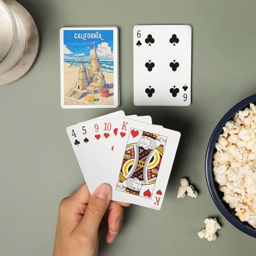 Lantern Press Juego de Naipes Póker 52 Cartas miniatura 2