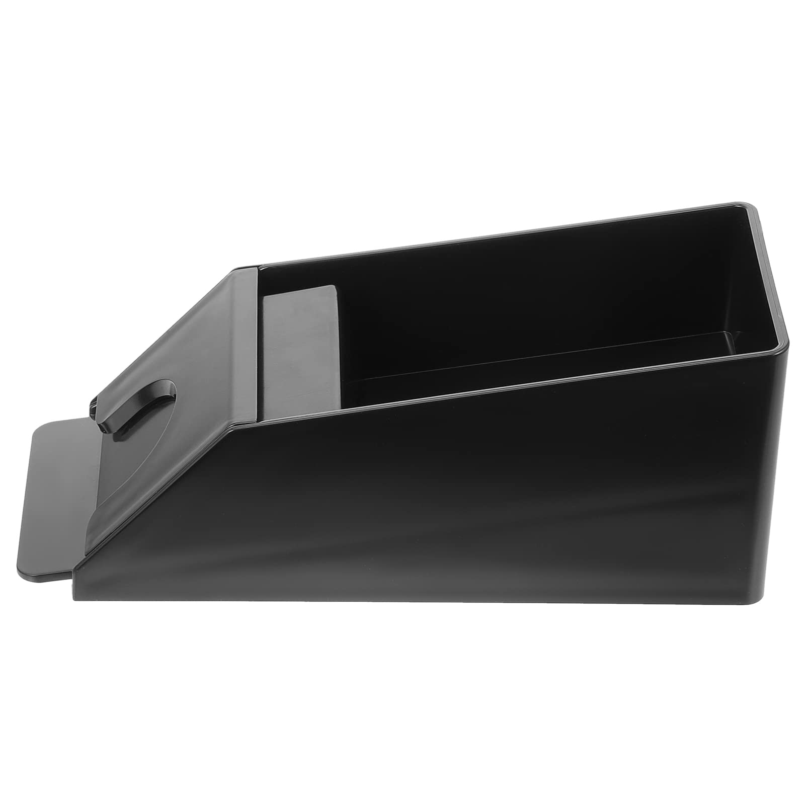 Zerodeko Card Shoe 8 Deck Card Holder Poker Dealing Shoe Plastic Poker Playing Card Dispenser Dealer Accessory Black 4 Deck Shoe