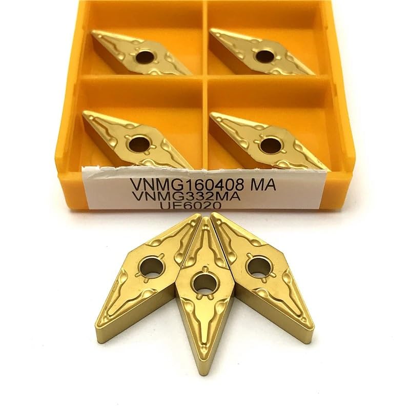 10 piezas VNMG160404 VNMG160408 herramienta de torneado miniatura 3
