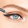KISS Magnetic Eyeliner, Black, 0.16 Ounce, Smudge Proof, Biotin Infused, Free of Synthetic Fragrances, Dyes, Parabens, Petrochemicals, And Formaldehyde with Precision Tip Brush