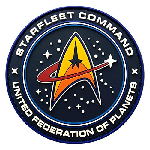 Titan One Europe - Trek Command Cosplay Militär Patch PVC