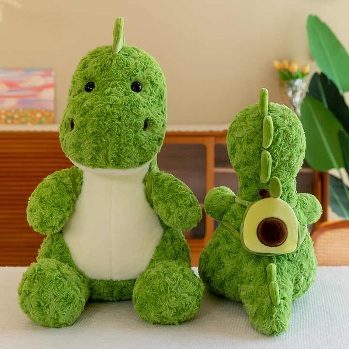Image of Cute Soft Dinosaur Stuffed Animals with Small Backpack Gift for Kids and Lovers in Birthday Gift for Boys Girls Baby Toddlers 35 cm Pack of 1