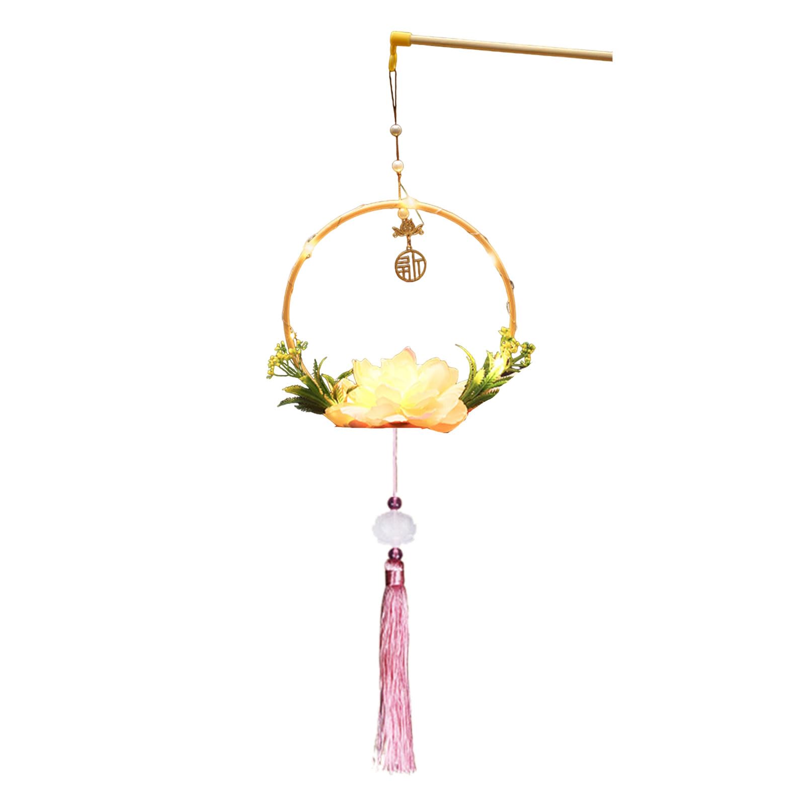 Elnwnnkc Of 5 Traditional Chinese Revolving Lamps Easy Assembly Rabbits Lamp Festival Parties Decoration for Women Kids Festives Decoration
