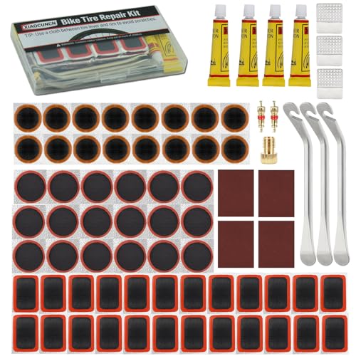 58 PCS Bike Tire Repair Kit