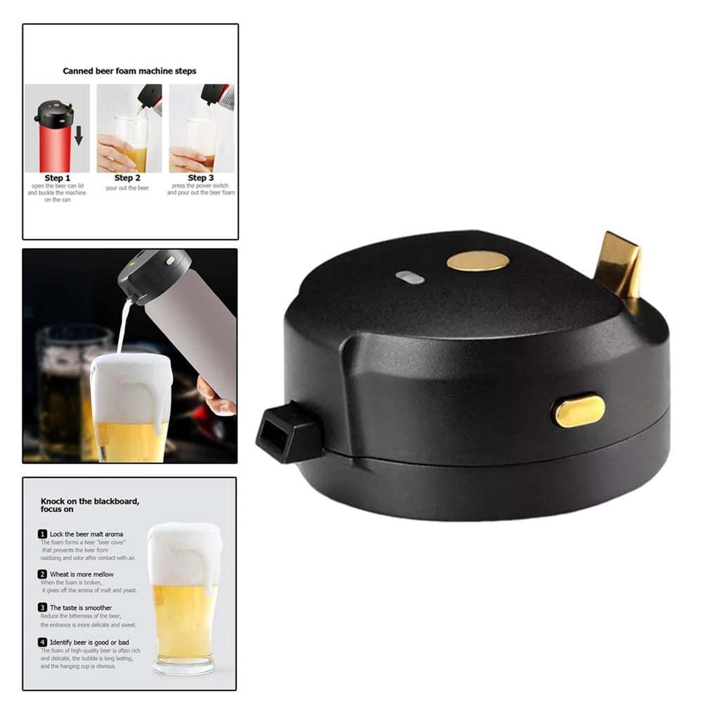 Canner Beer Foamer, tragbare Bierschaummaschine, speziell für in Dosen, Schaumhersteller, -Server, waschbar