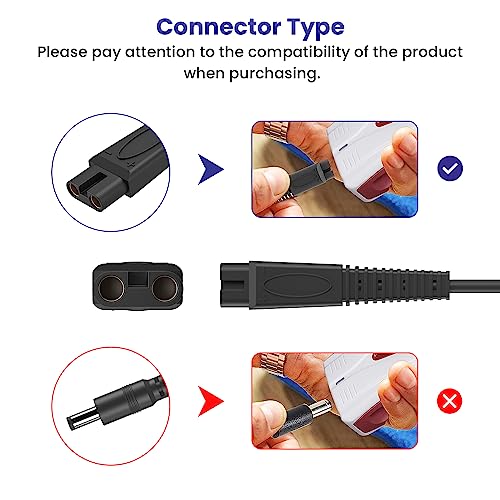 5V 1A Adapter For Andis Shaver Charger Power Cord, Replacement Andis Charger Compatible 17150 17165 Ts-1 Ts-2 Foil Shaver #TOP1