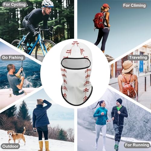 Balaclava para Hombre, máscara para Esquí para Mujer, máscara facial completa para Béisbol, cubierta facial para Ciclismo miniatura 6