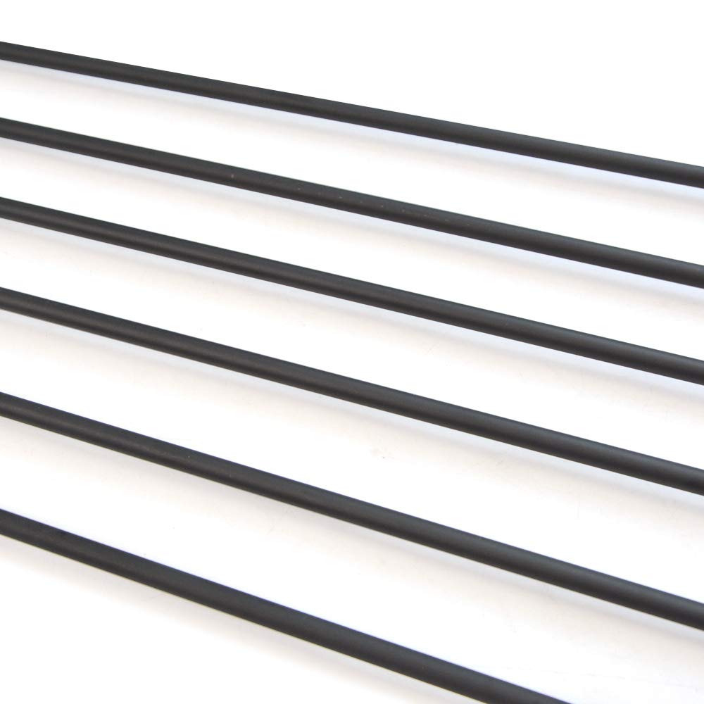SHARROW 12pcs Freccia di Carbonio 30 Pollici con Piume di Tacchino 500 Spine Tiro con L'Arco in Carbonio Frecce con Faretra Freccia per Arco Compound Ricurvo