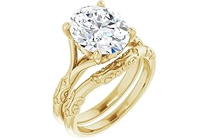 10K 14K 18K Real Diamond Rings for Women