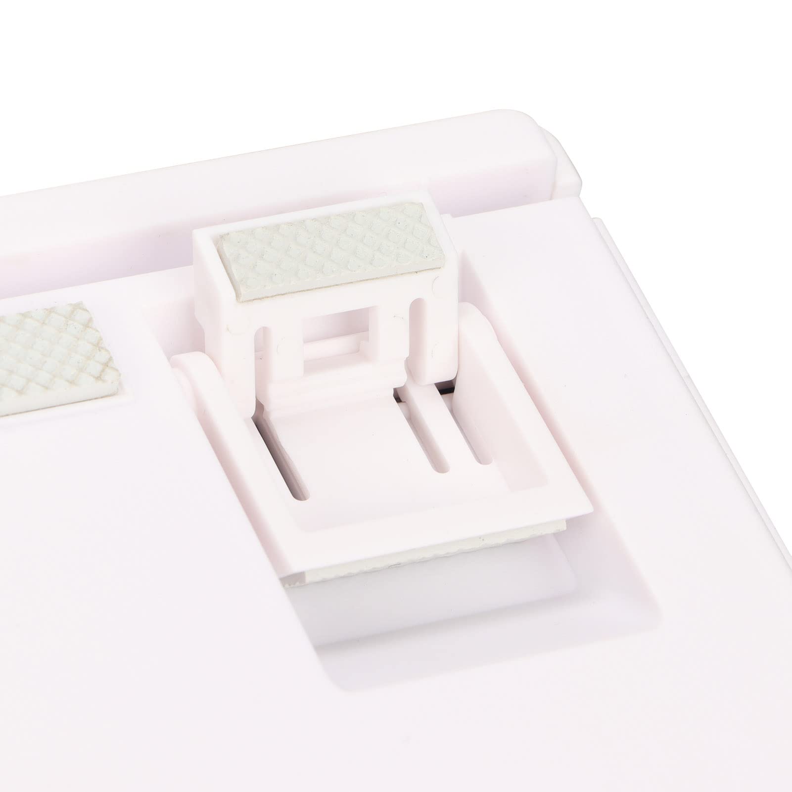 Mechaniczna Klawiatura do Gier Stylowa, Ergonomiczna 87 Klawiszy Klawiatura Sublimacyjna do Biura Gier, materiał ABS (WHITE)