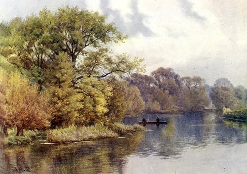Impression d'affiches Alfred Robert Quinton en toile et cadre bois d'érable 60x90cm