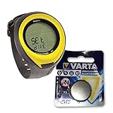Mares Puck Pro - Ordenador de buceo, ordenador de muñeca Incluye pila de repuesto, amarillo