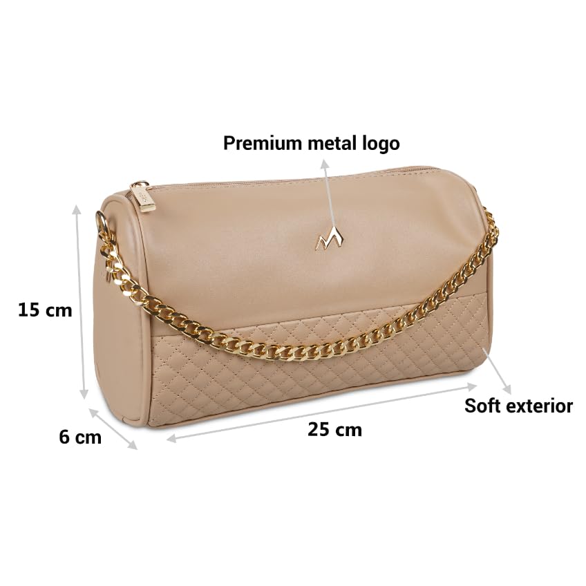 Image of Metro Women Elegant Quilted Crossbody Bag