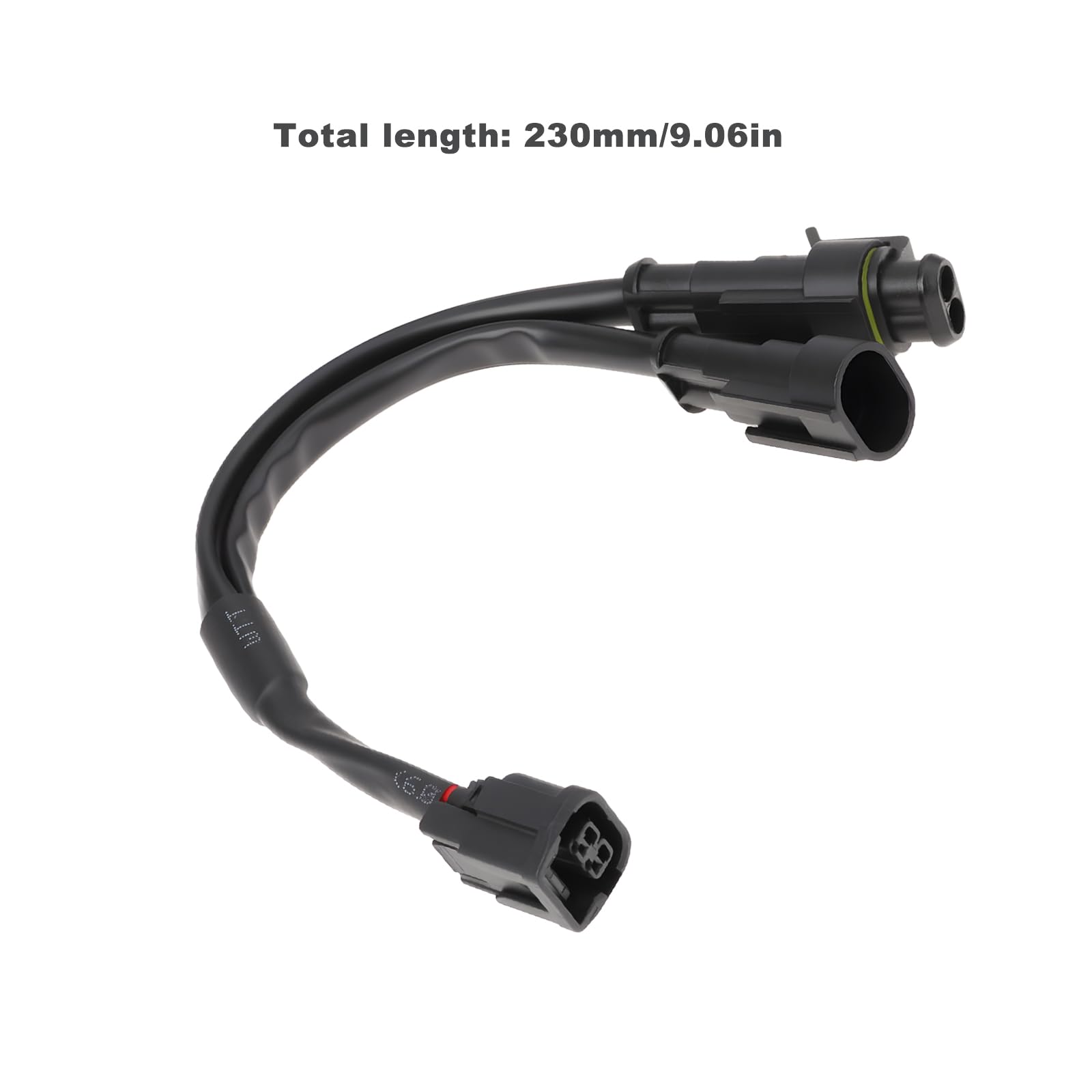 Akcesoria motocyklowe Y-Splitter 12V Złącze boczne zestaw przewodów Zgodne z Honda CRF 250 L/Rally BJ 2017-2021