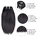 Liang Dian 8 Inch Short Human Hair Bundles Natural Color 4 Bundles 12A Brazilian Virgin Hair 100% Unprocessed Straight Human Hair(8