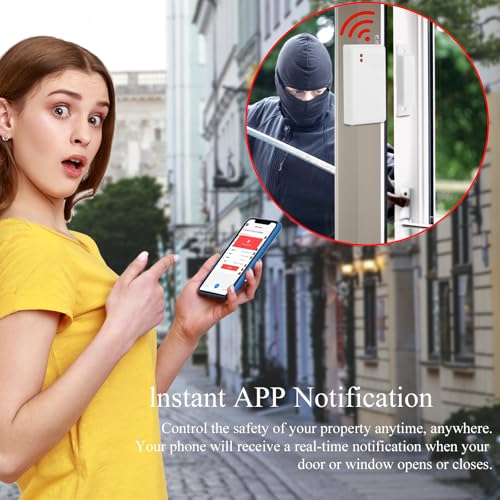 24pcs Home Burglar Alarm System Wireless DIY 4G WiFi GSM for Home Security Alarm Systems - Image 4