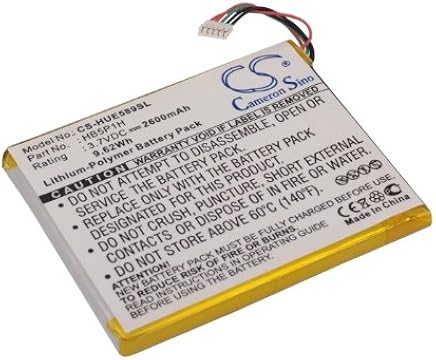 CS 2600?mAh bater?a de pol?mero de Litio Compatible con Huawei E589?e5776s LTE e5786s e5786s de 32?A e5786s de 62?a e5786s lc-63?a hwd11?gl04p, sustituye a Huawei HB5P1H CS 2600?mAh bater?a de pol?mero de Litio Compatible con Huawei E589?e5776s LTE e5786s e5786s de 32?A e5786s de 62?a e5786s lc-63?a hwd11?gl04p, sustituye a Huawei HB5P1H