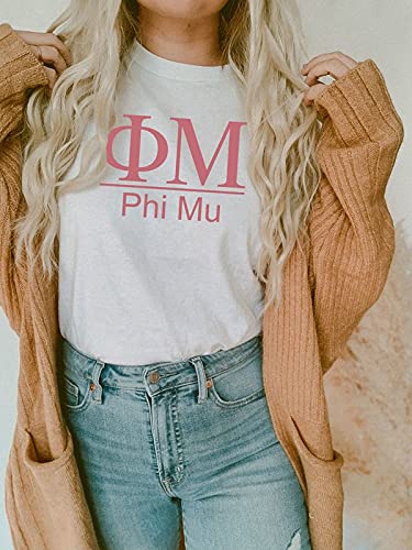 Phi Mu Heavyweight T-Shirt2