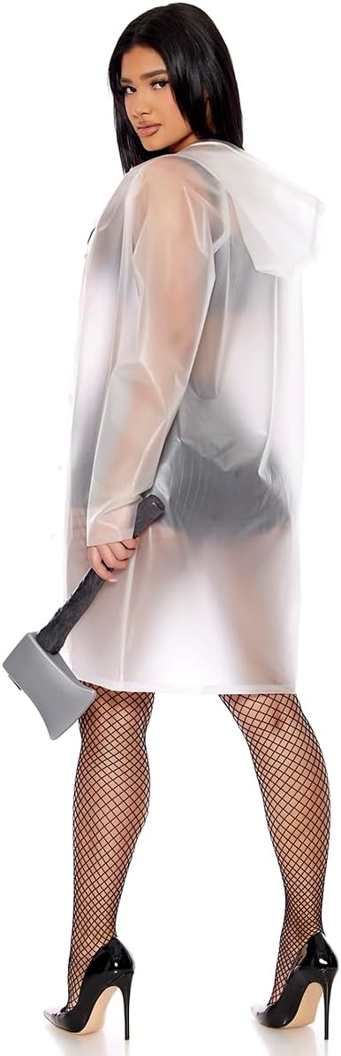 Forplay Women's So Psycho Movie Character Costume, Black, L/XL