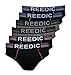 Price comparison product image Reedic Men panties, Cotton, 6-pack, size XXX-Large (3XL), color each 2x black, gray, blue