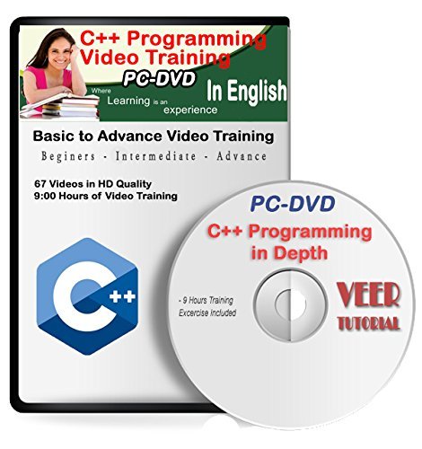 C++ Video Training (60 Vidoes, 9 Hrs) 1 DVD : Amazon.in: Software
