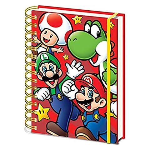 Cuaderno de espiral Super Mario Run Cover