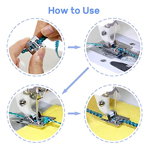 Pie prensatela para máquina de coser Kalevel modelo 38329201334-AU miniatura 7