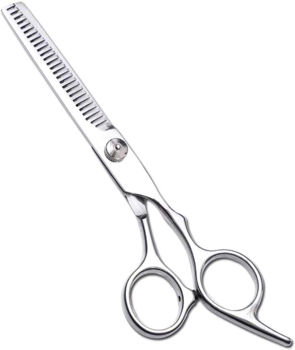 Barber Scissors Professional Hair Cutting Scissors Set 10 PCS Hair Cutting Scissors Thinning Shears Hair Razor Comb Clips Cape Hairdressing Scissors Kit Barber Set Hair Cutting Shears Se