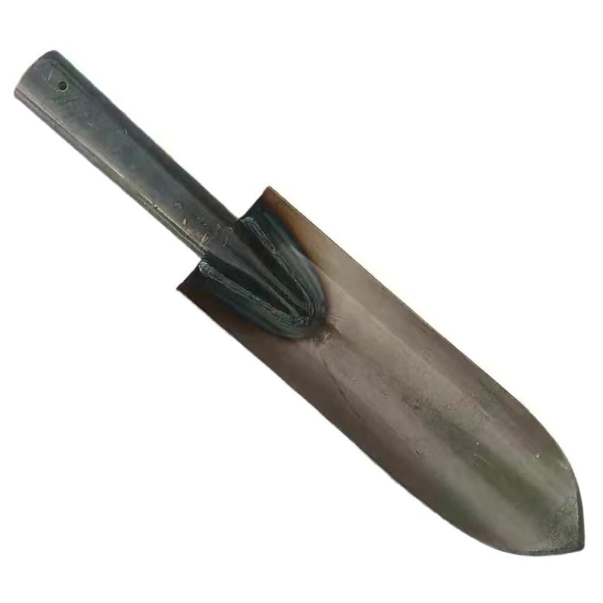 SHINEOFI Robuste Pflanzkelle aus Stahl zum Pflanzen und Bodenbearbeiten im Garten und Rasen Silberfarbene Schmale Schaufel für Präzises Grabwerkzeug
