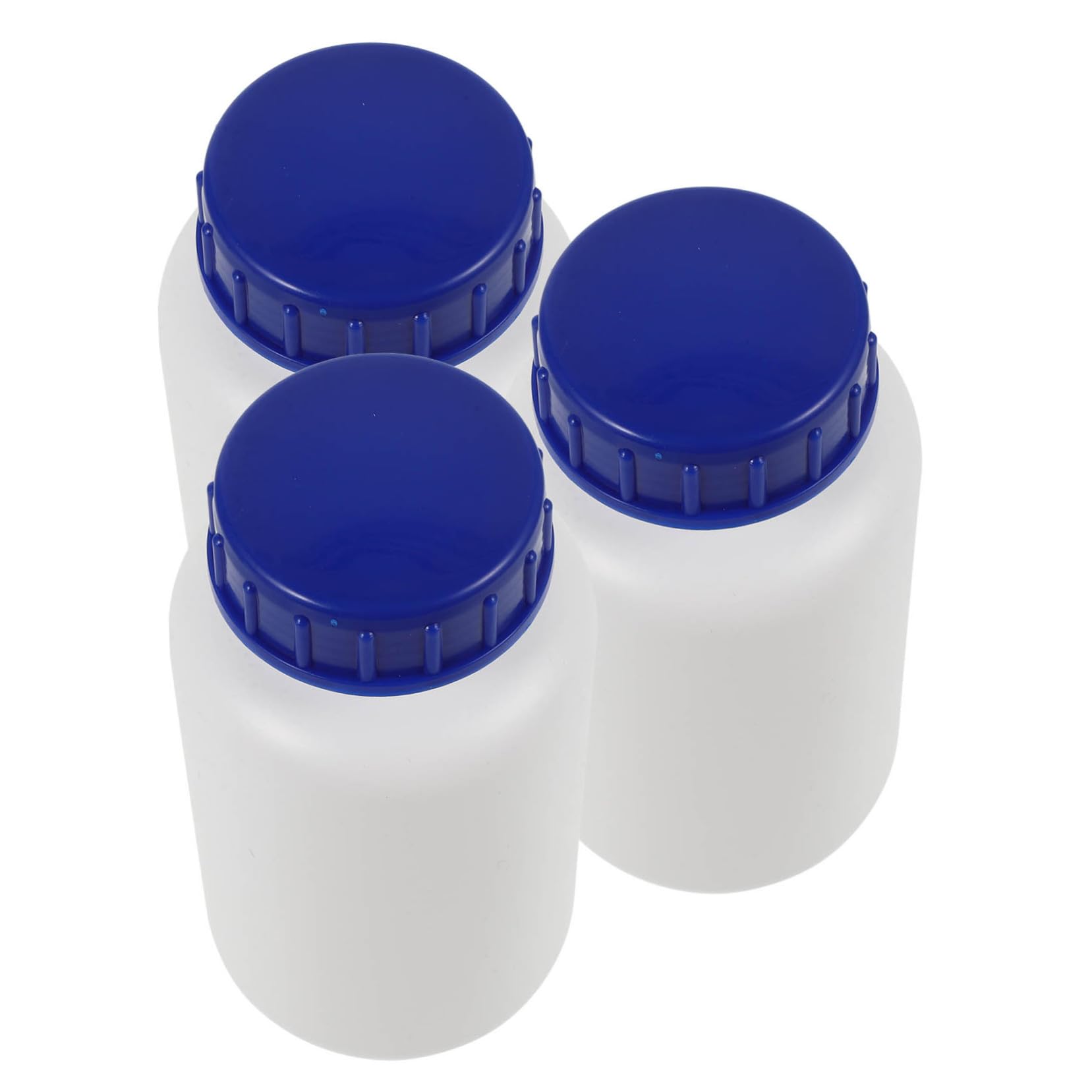 iplusmile 12 Stk Chemische Runde Flasche Probenbehälter Reagenzbehälter Laborprobenflaschen Vorratsflaschen Für Chemische Reagenzien Flüssige e Weiß