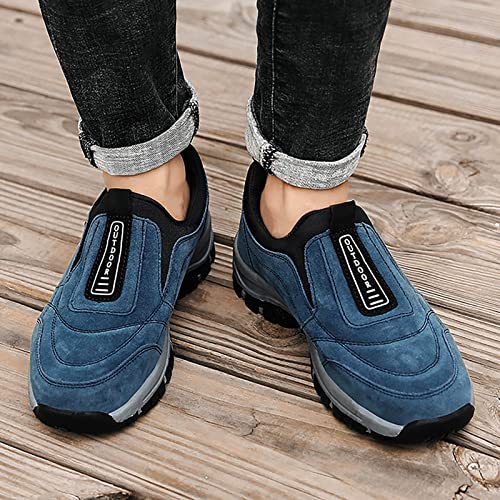 Enjerr Orthopedic Shoes Men Arch Support Orthopedic Shoes Slip On Loafer Leather Casual Walking Shoes Comfortable for Work Office Dress Outdoor3