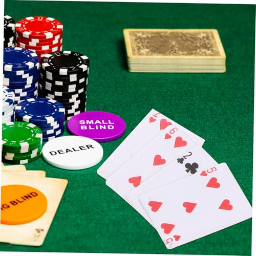 2 Stück Maßstab Mini-pokerkarten aus Robustes Kartenspiel mit Klarem Muster für Puppenhaus Dekoration DIY Basteln Geschenk für Erwachsene – Bild 4