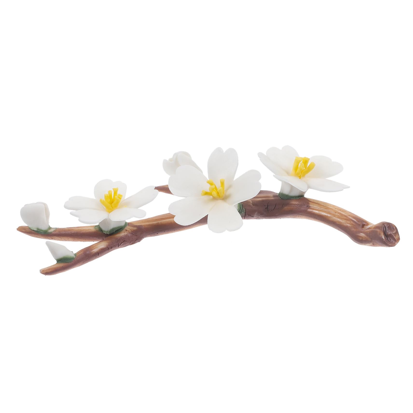 5stücke Ceramic Flower Branch Räucherstäbchenhalter Handgefertigte Dekorative Aromatherapie Für Büro Yoga Und Meditation Für Zu Besonderen Anlässen
